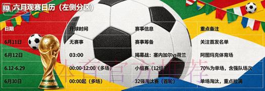 2026世界杯直播：错过比赛后如何观看回放？